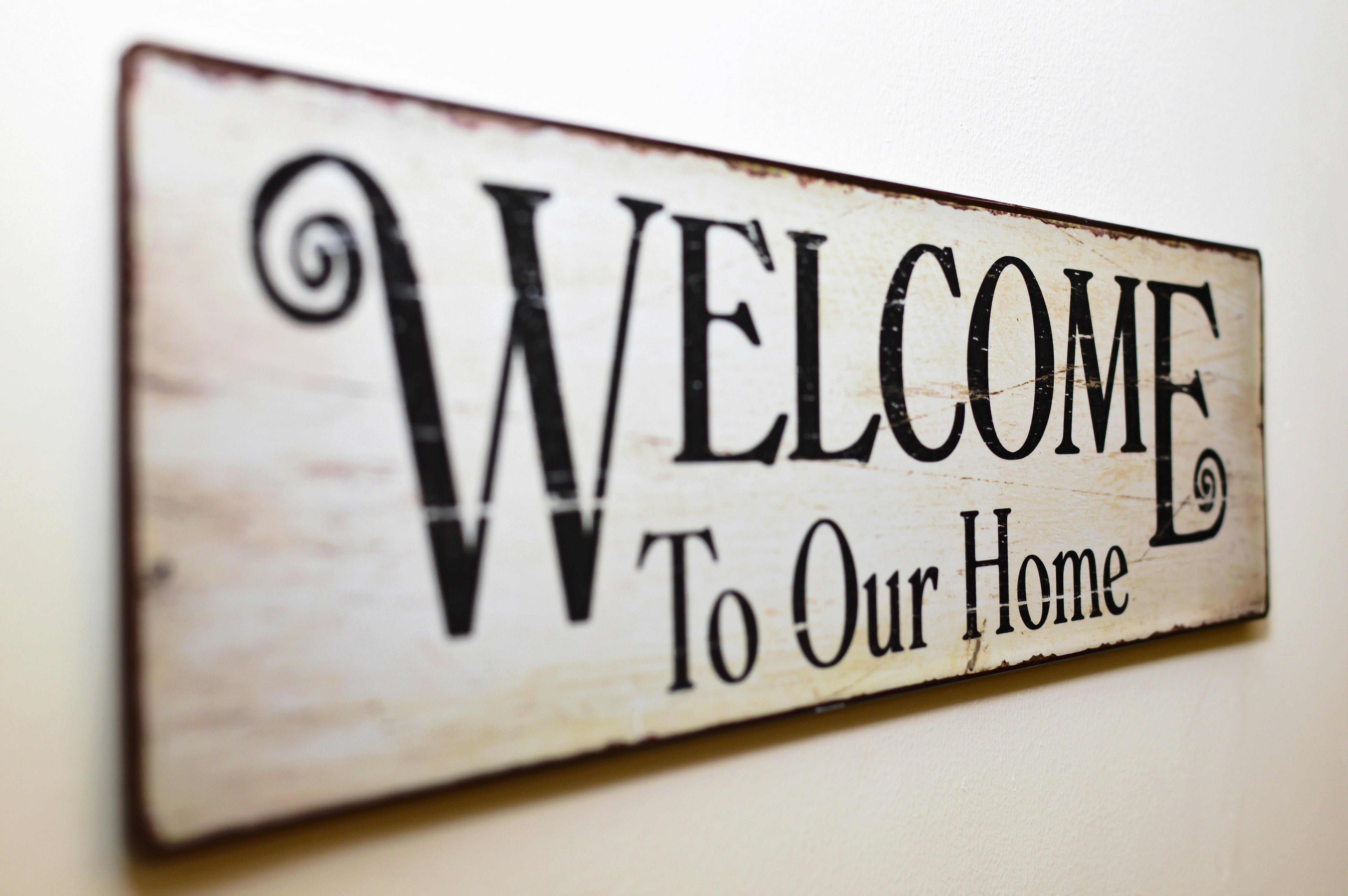 Welcome Sign Workshop